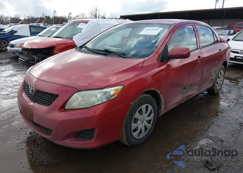 2009 Toyota Corolla Le from USA, damaged, VIN 1NXBU40E49Z021788